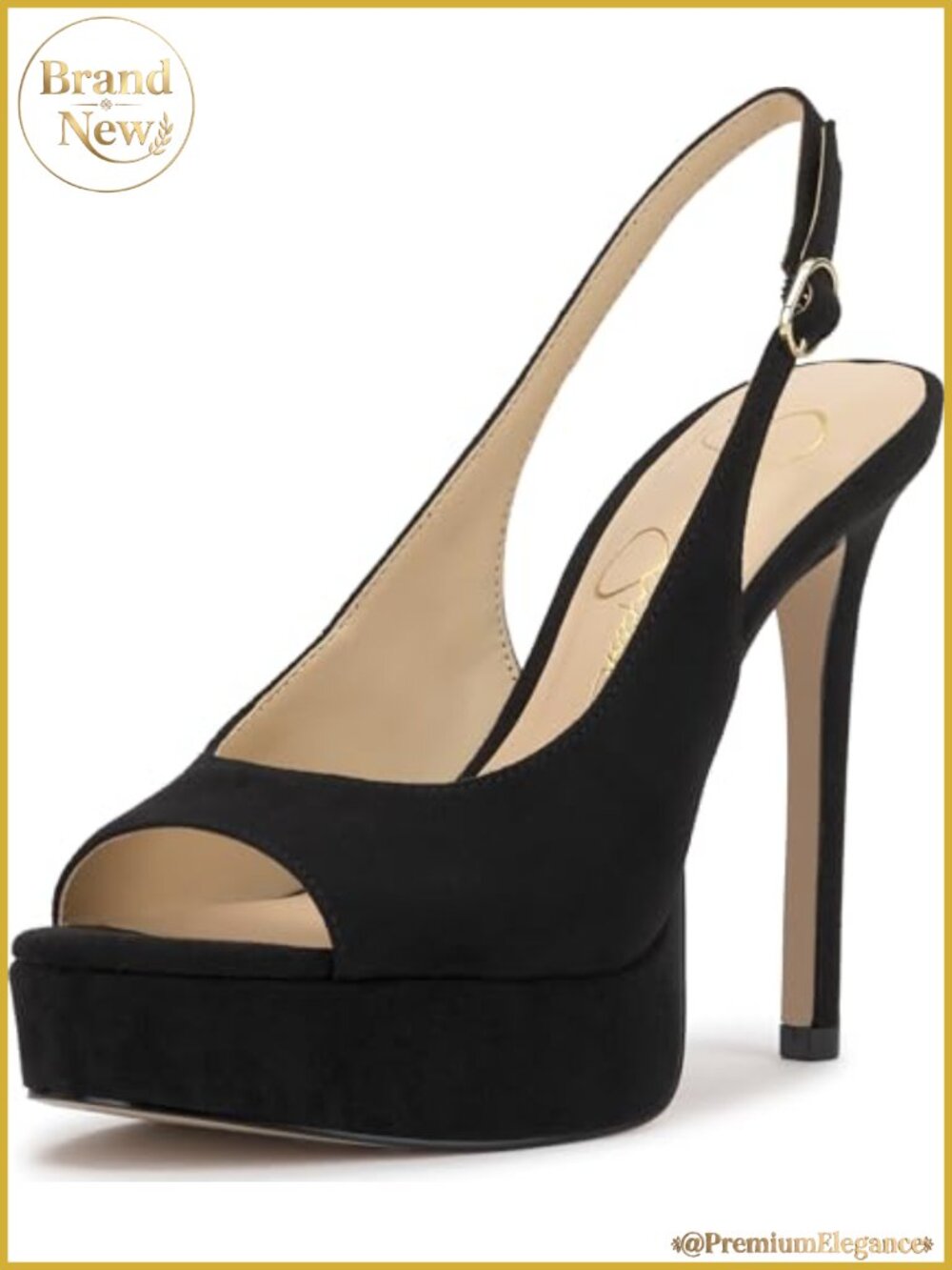 Jessica Simpson Women's Sibilla Slingback Platform Pump 4.75" Heel